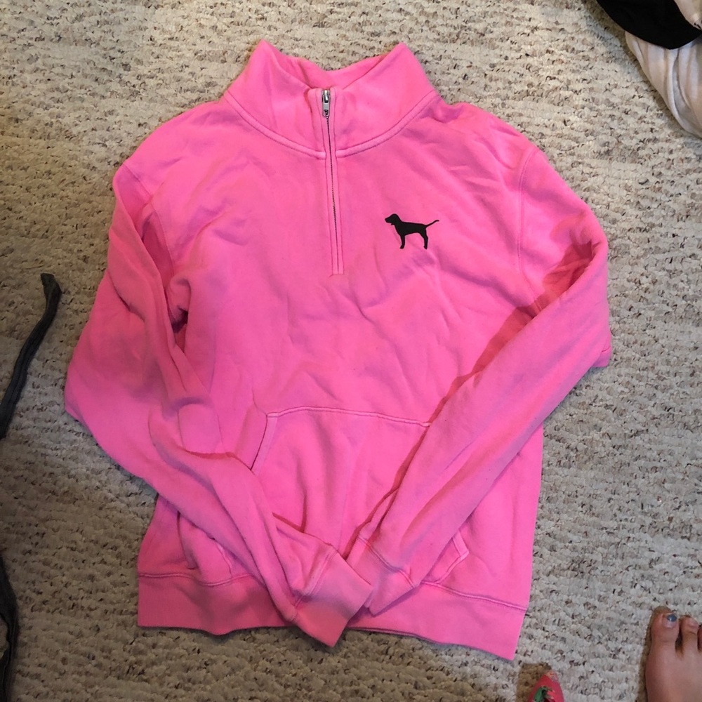 COPY - VS PINK half zip hoodie